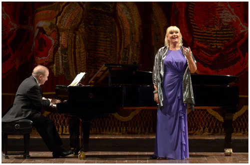 Karita Mattila in concert for Mozarteum Argentino at Teatro Colón. (Photo Liliana Morsia)