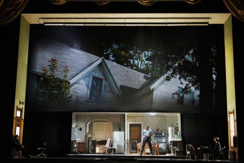 "Dolores Claiborne," Act I: Claiborne's house (photo: Corey Weaver