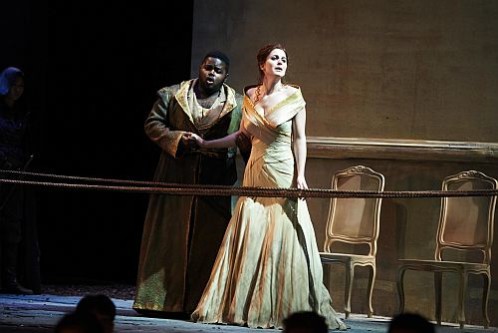 John Holiday as Radamisto and Virginie Verrez as Zenobia Photo credit: Nan Melville