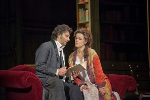 Jonas Kaufmann and Sophie Koch in the Metropolitan Opera production of Massenet’s “Werther.” Photo: Ken Howard 