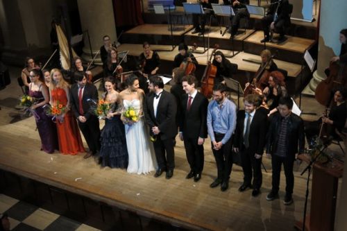 Photo - of the artists of the Tait Winter Prom c Angus Forbes