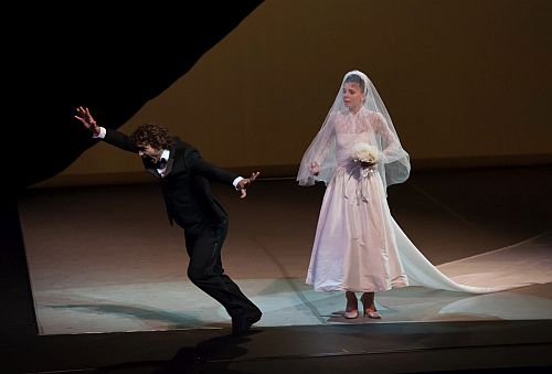 Dancers Natalia Osipova and Ivan Vasiliev perform "Solo for Two" at the Segerstrom Center for the Arts in Costa Mesa, California on July 25, 2014. Picture Credit Douglas Gifford