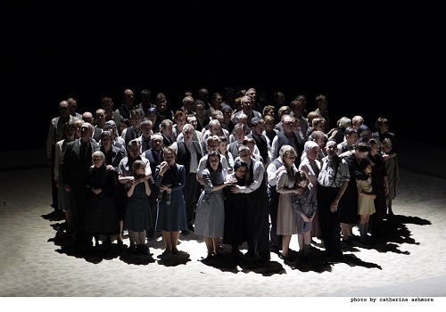 NABUCCO ; Music by Giuseppe Verdi (1813-1901) ; The Royal Opera Chorus (as Hebrews) ; The Royal Opera ; At the Royal Opera House, London, UK ; 30 March 2013 ; Credit: Catherine Ashmore / Royal Opera House / ArenaPAL ;