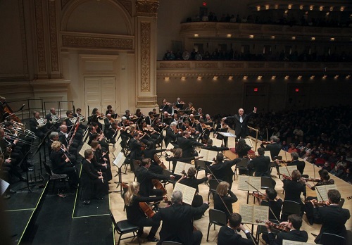 Daniel Barenboim and the Staatskapelle Berlin perform Bruckner's First Symphony at Carnegie Hall (Photo: Steve J. Sherman)