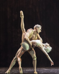 Giuliano Contadini as Casanova and Dreda Blow as Bellino in Casanova. Photo Caroline Holden