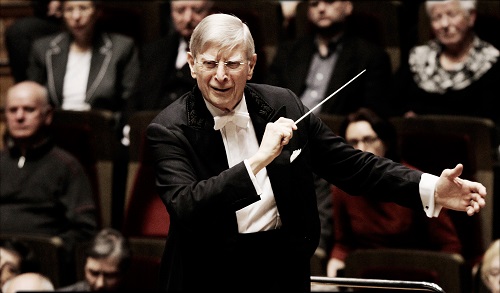 Herbert Blomstedt: photo credit - Martin Lengemann.