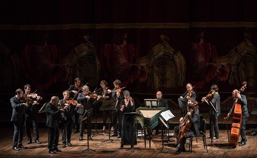 Romina Basso and Venice Baroque Orchestra for Mozarteum Argentino at Teatro Colón. (Photo Liliana Morsia)