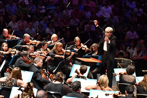 Thomas Dausgaard conducts the BBC Scottish Symphony Orchestra; photo credit - Chris Christodoulou.