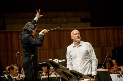 Paul Gay as 'Oedipe' with Vladimir Jurwoski conducting LPO at RFH