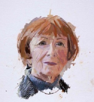 Portrait of Pamela Majaro by Eileen Hogan