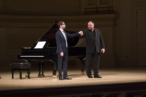 Daniil Trifonov and Matthias Goerne © Richard Termine