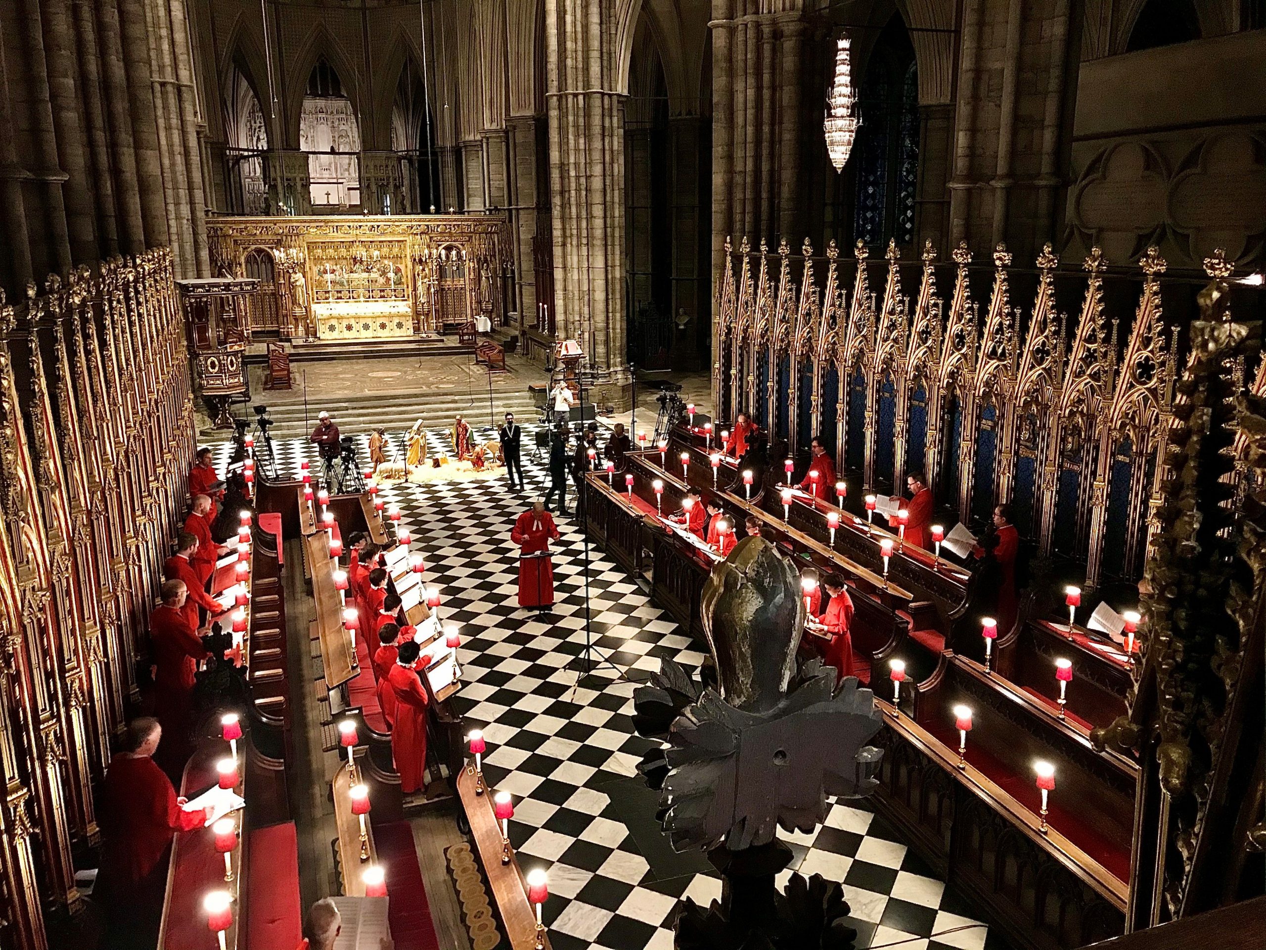 A superb Christmas at Westminster Abbey progamme what music could be