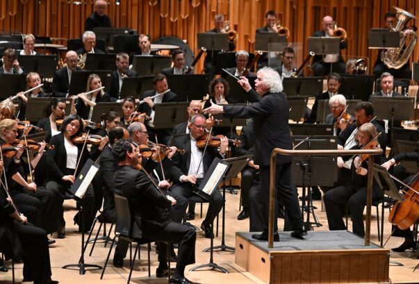 A truly memorable performance of Mahler and Poulenc from Rattle, the ...